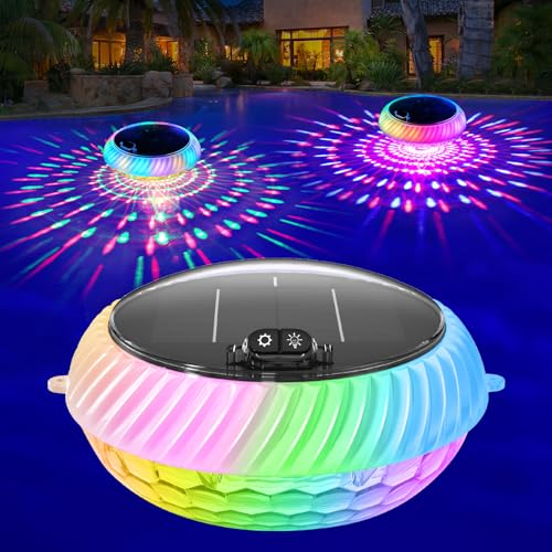 FirstE Solar Floating Pool Lights, 7.6