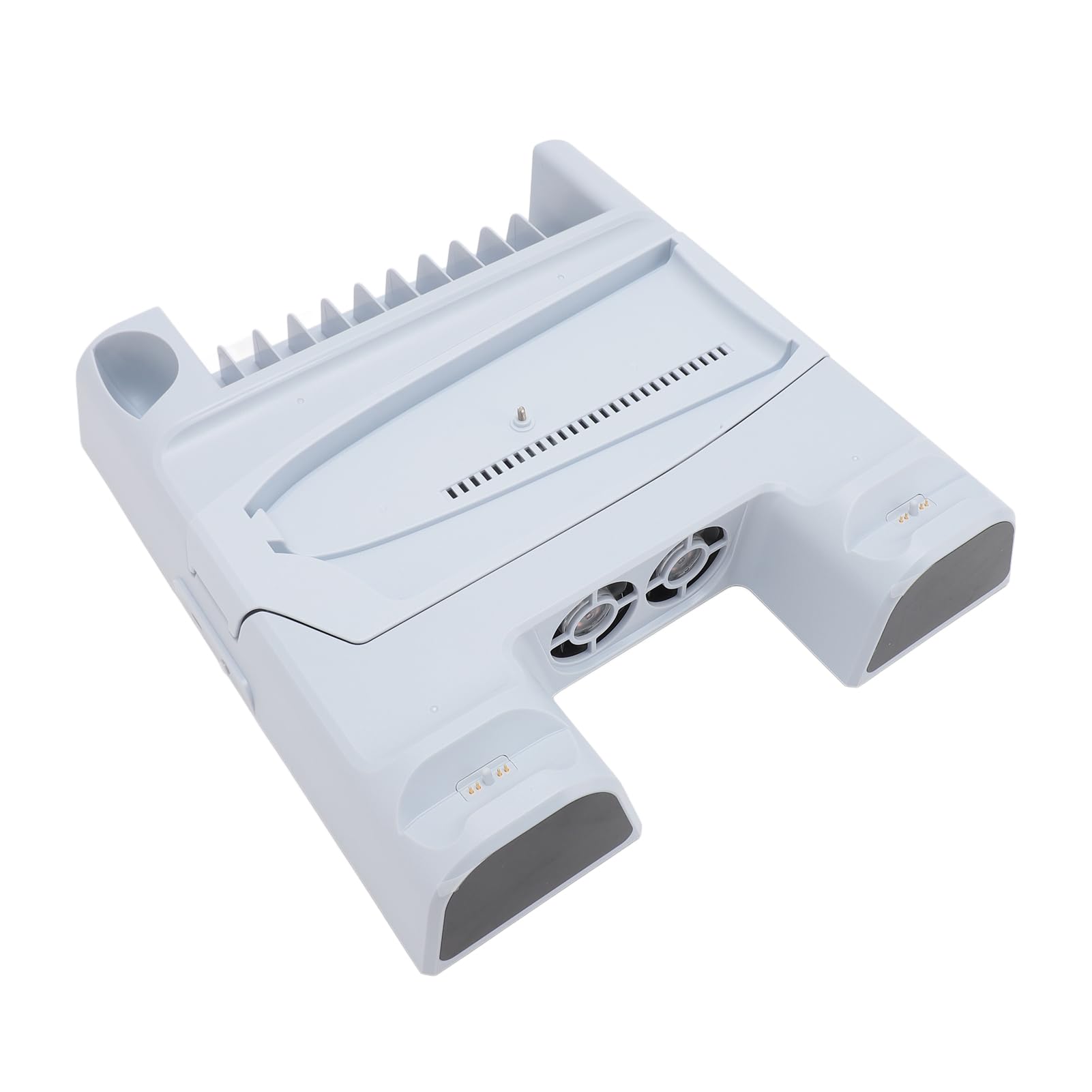 Stazione di Ricarica per Controller di Gioco Supporto di Raffreddamento Efficiente a Doppio Slot per Console e Controller Slim Materiale ABS