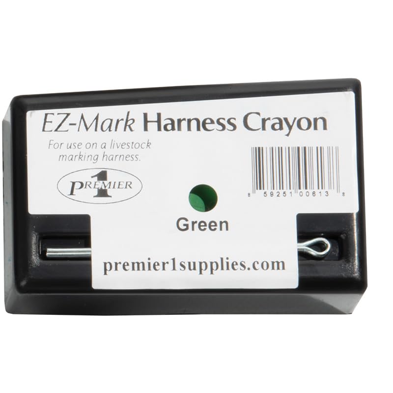 Miniatura 7 de Premier EZ-Mark - Crayones para arnés de marcado de ovejas y cabras (crayones rojos)