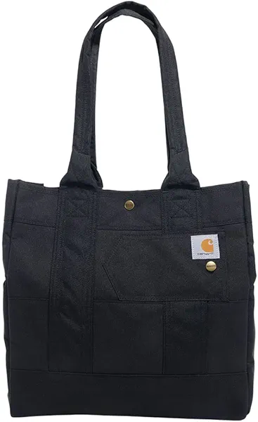 Carhartt Gear B0000380 Vertical Snap Tote - One Size Fits All - Black