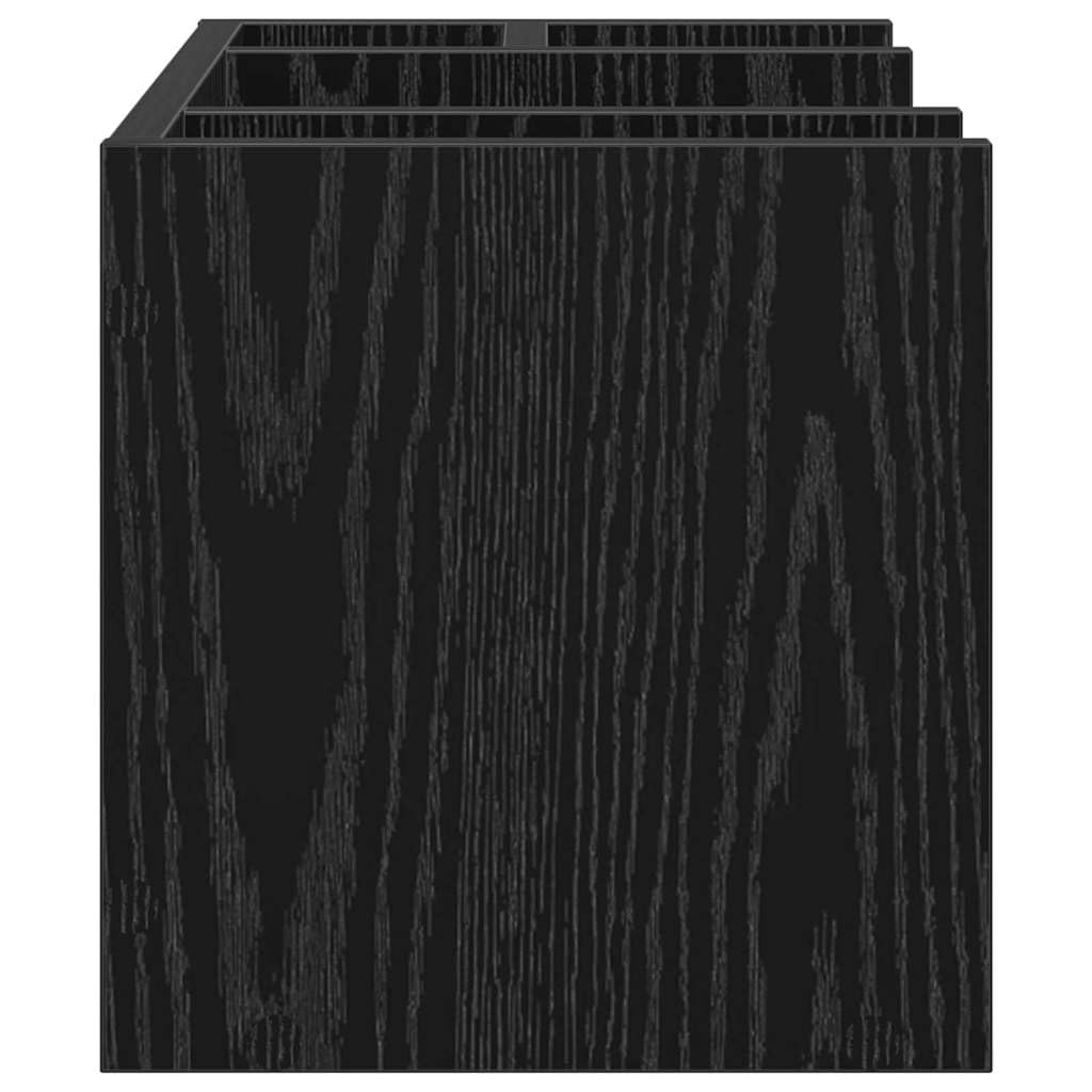 Schreibtisch Organizer Altholz aus Holzwerkstoff, 44,5 x 24 x 25 cm, Ablage mit Fächern für Ordnung, Dokumente, Akte, Ordner, Stifte, Brief und Papier im Homeoffice