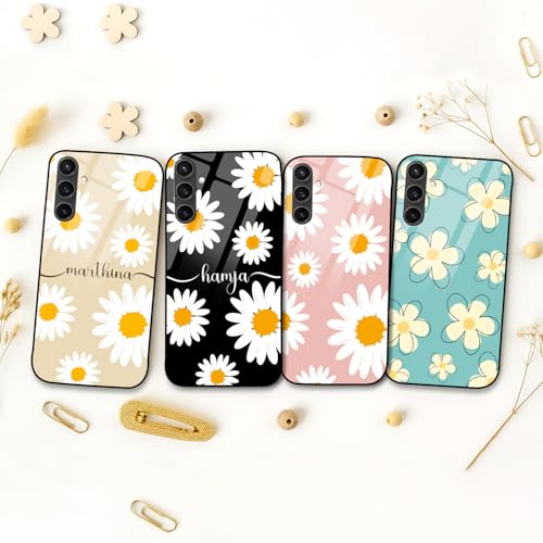 Image of COLORflow Back Cover Compatible with Samsung S23 FE 5G | Daisy Bloom Customized | Shockproof TPU Bumper with Camera Protection Back Cover Compatible with Samsung Galaxy S23 FE 5G