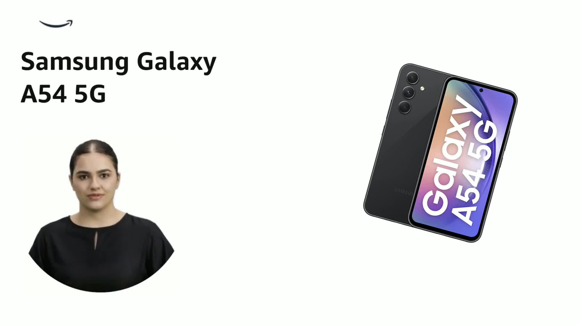 Samsung Galaxy A54 5G (Awesome Graphite, 8GB, 128GB Storage