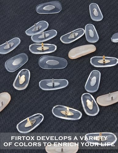 Image of 4 Pairs Replacement Nosepieces Nose Pads for Ray-Ban Aviator RB3025 RB3026 RB3044 RB3261 RB3483 Clubmaster RB3016 Sunglass