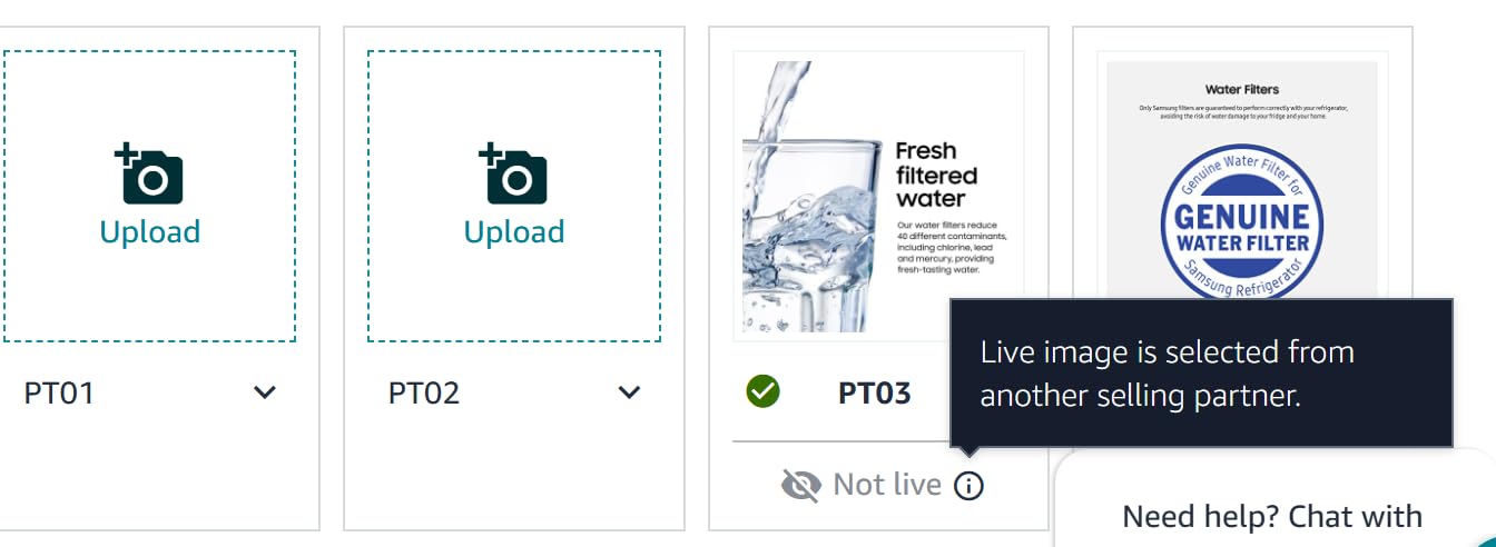 SAMSUNG - Filtro dell'acqua per frigorifero, confezione da 1 (HAF-QIN/EXP) (la confezione può variare), DA97-17376B