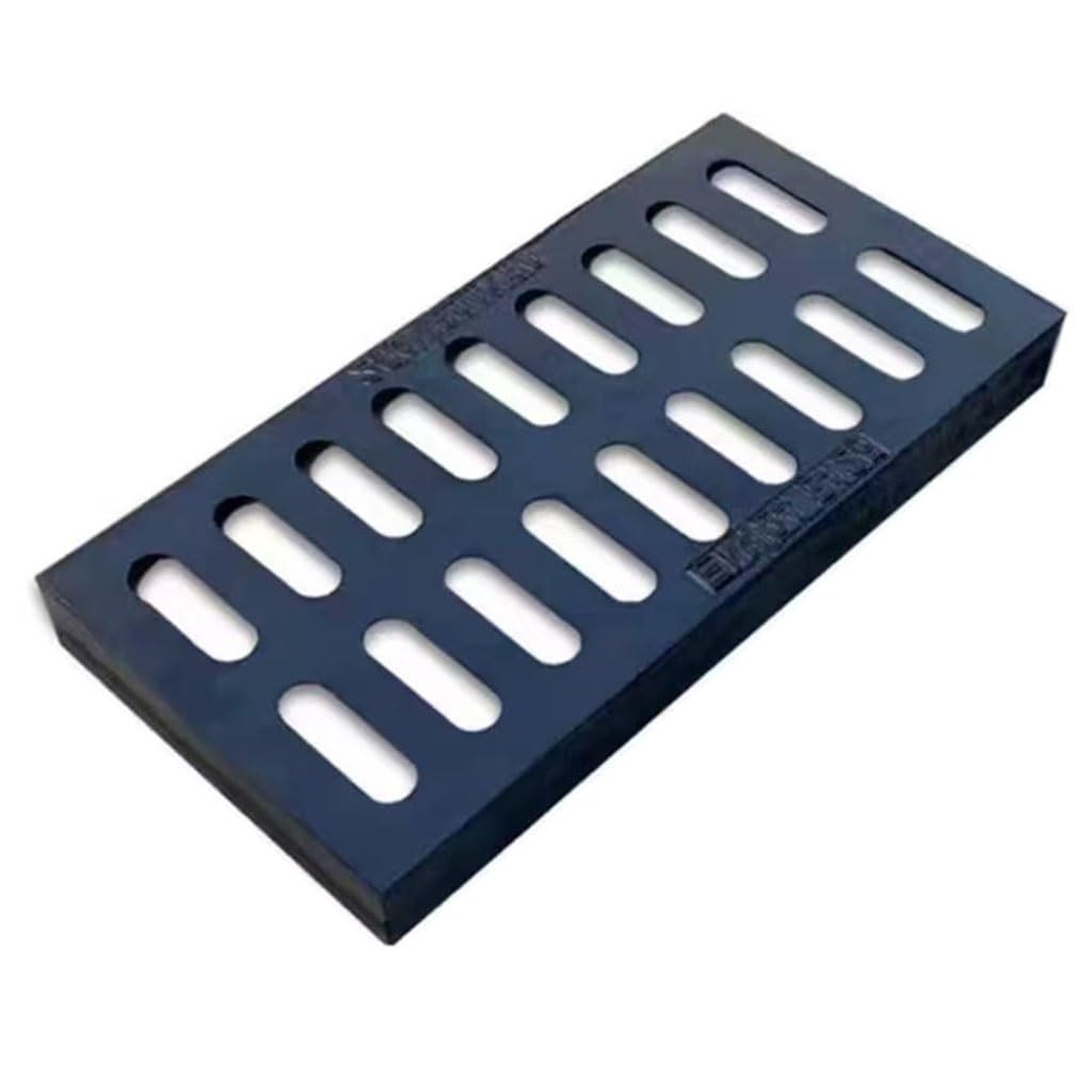 Rejilla De Hierro Fundido Resistente, Cubierta De Canal Exterior para Acera(Road,60x30x3cm)