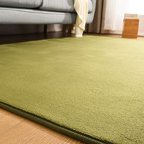 クモリ ラグ カーペット 洗える ラグマット 滑り止め マット 絨毯 オールシーズンタイプ フランネルラグ 床暖房/ホットカーペット対応 防ダニ 抗菌 防臭加工