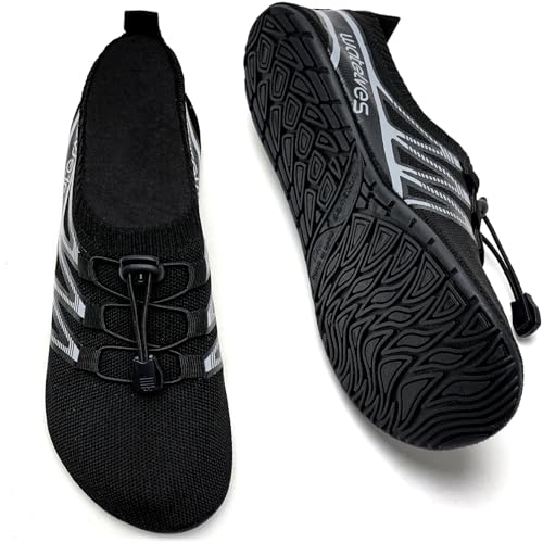 Image of WateLves Barefoot Water Shoes for Women Men Travel Slippers Socks House Shoes Quick-Dry Aqua Socks for Beach Swim Pilates Yoga Dancing Camping Must Haves