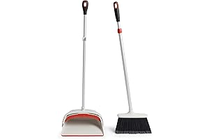 OXO Good Grips Large Sweep Set with Extendable Broom, 8.5&quot; - 12&quot;