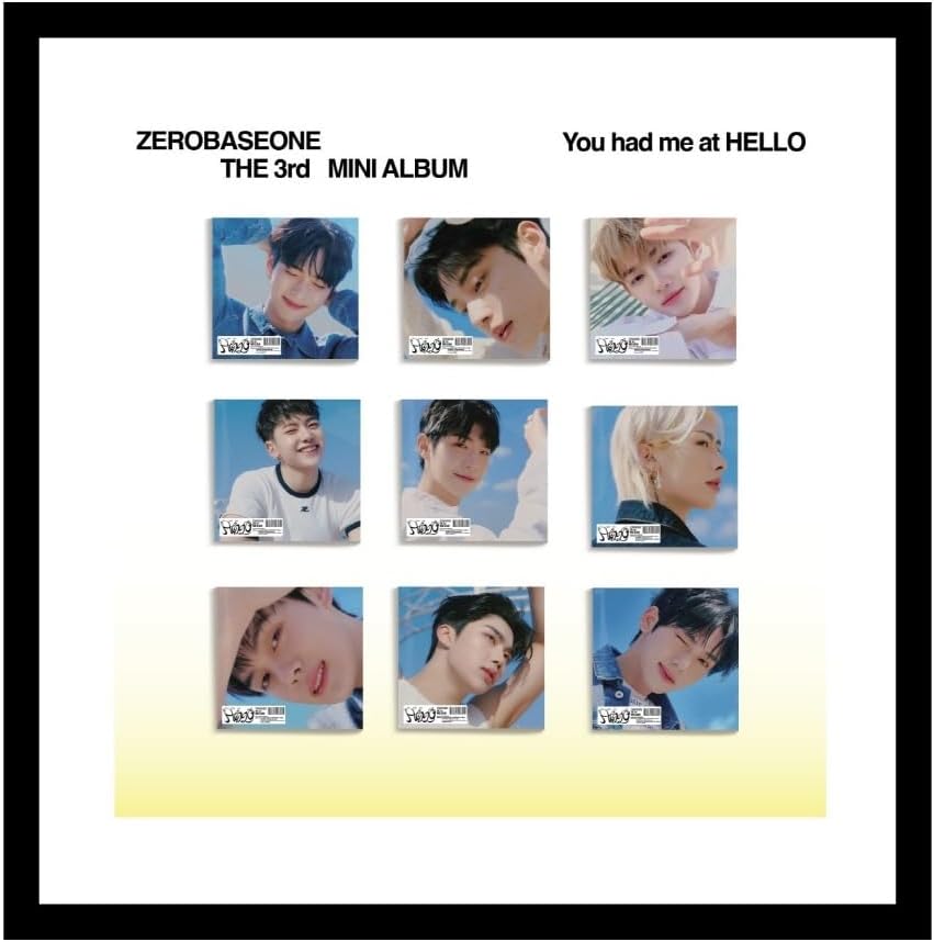 Dreamus ZEROBASEONE - You had me at HELLO [Digipack ver.] 3rd Mini Album (ZHANG HAO ver.), CMAC12034