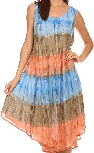 Sakkas Desert Sun Caftan Dress/Cover Up