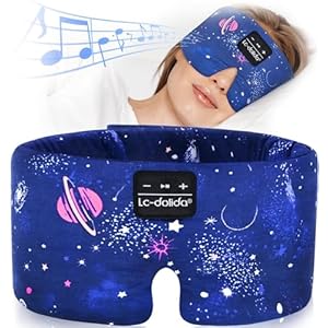 Upgraded Bluetooth 5.4 Sleep Headphones 3D Eye Mas...