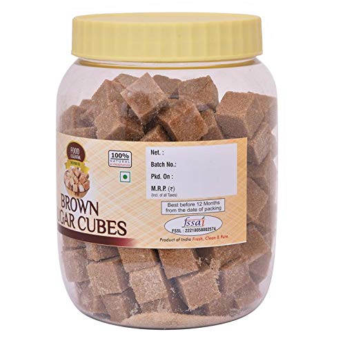 European Style Brown Sugar Cubes 1 Kg (35.27 OZ) By FOOD ESSENTIAL