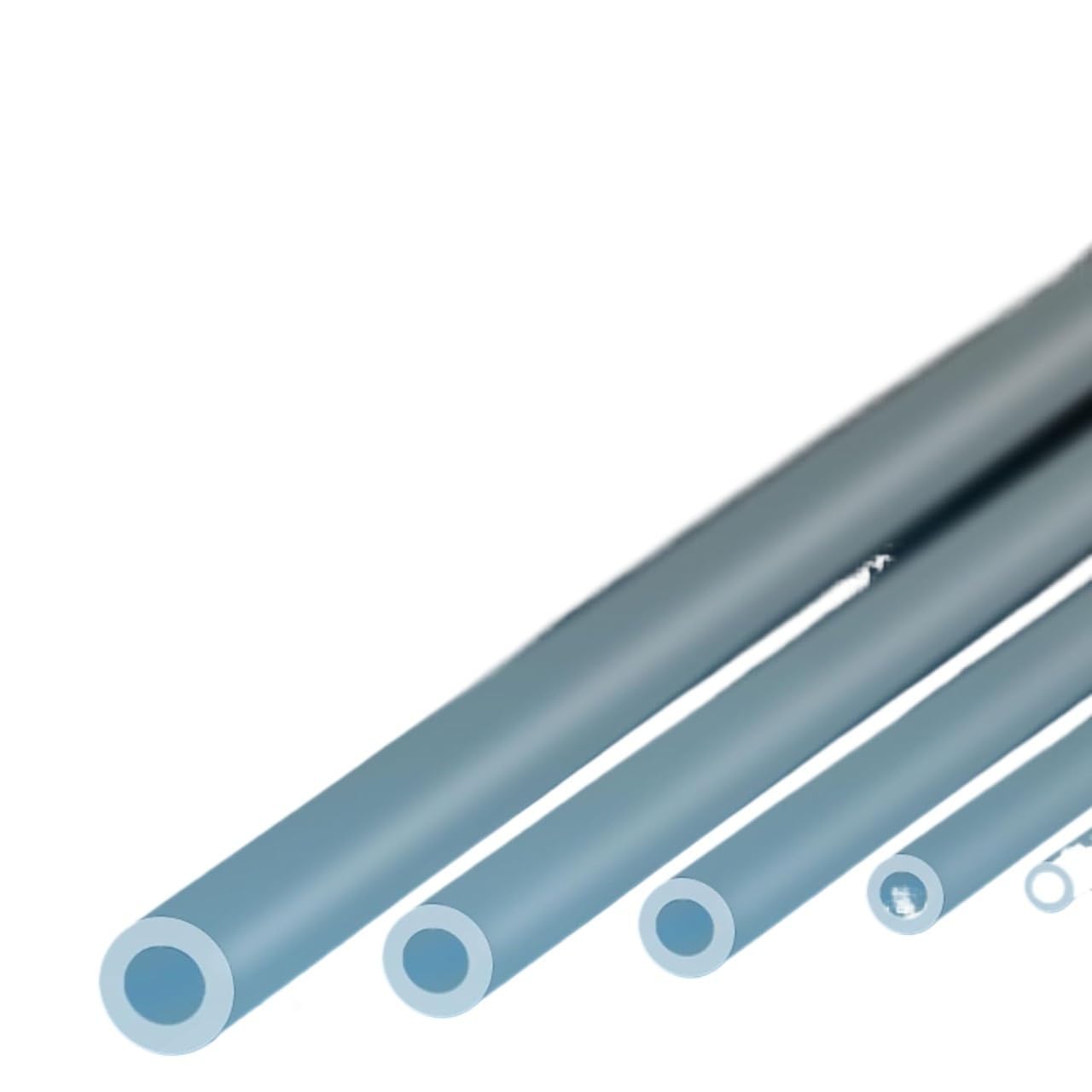 Tubo de goma de silicona flexible transparente, tubo de silicona de 2 mm de diámetro interior de 3 a 8 mm de diámetro exterior de 1 m -60 ℃ a 260 ℃ (3 mm x 2 mm)