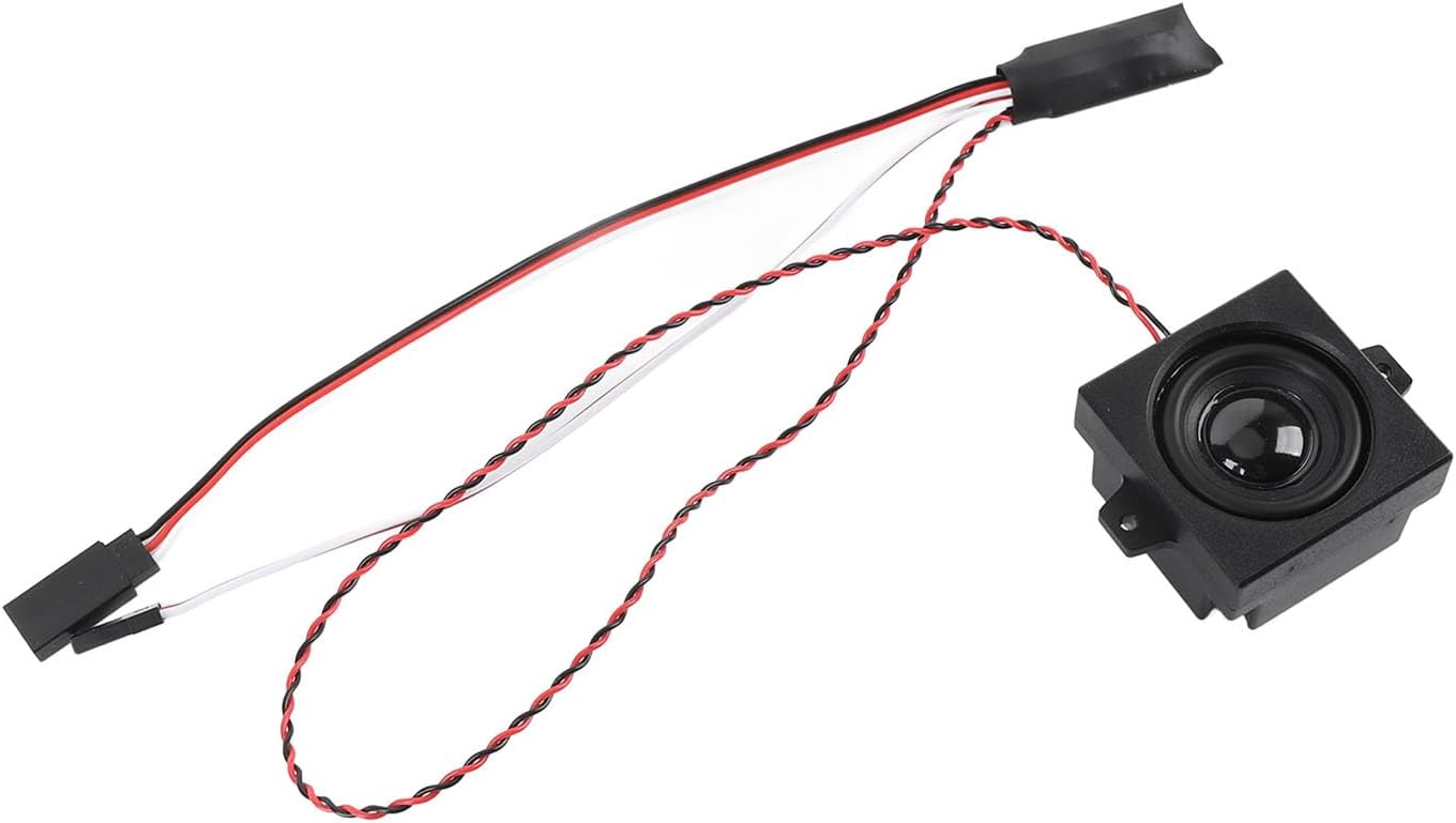 JTLB Remote Control Car Sound Engine Simulation Module with 5W Speakers for 1/10 1/8 1/6 RC Model Car Crawler Racing Accessories