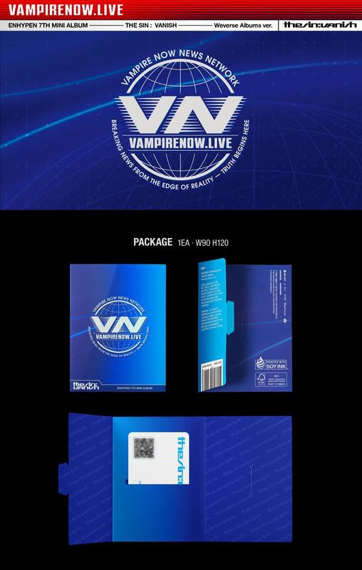 ENHYPEN Album - THE SIN: VANISH WEVERSE ver.+Pre Order Benefits+