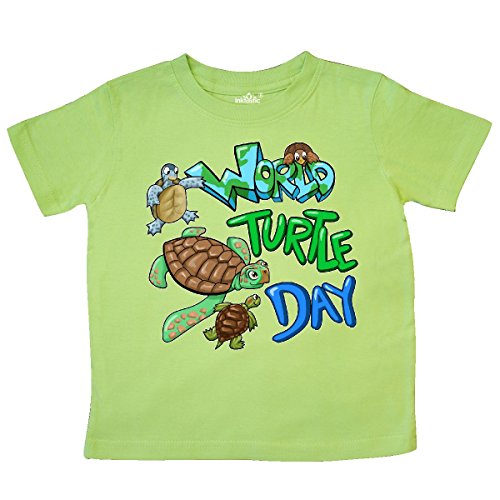 inktastic World Turtle Day- Cute Turtles Toddler T-Shirt 2T Key Lime 302ed