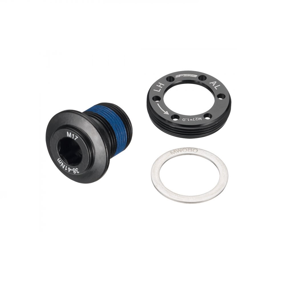 FSAMega Exo QR-17 Gossamer and Comet NBD Crank Bolt - Black, Size M17