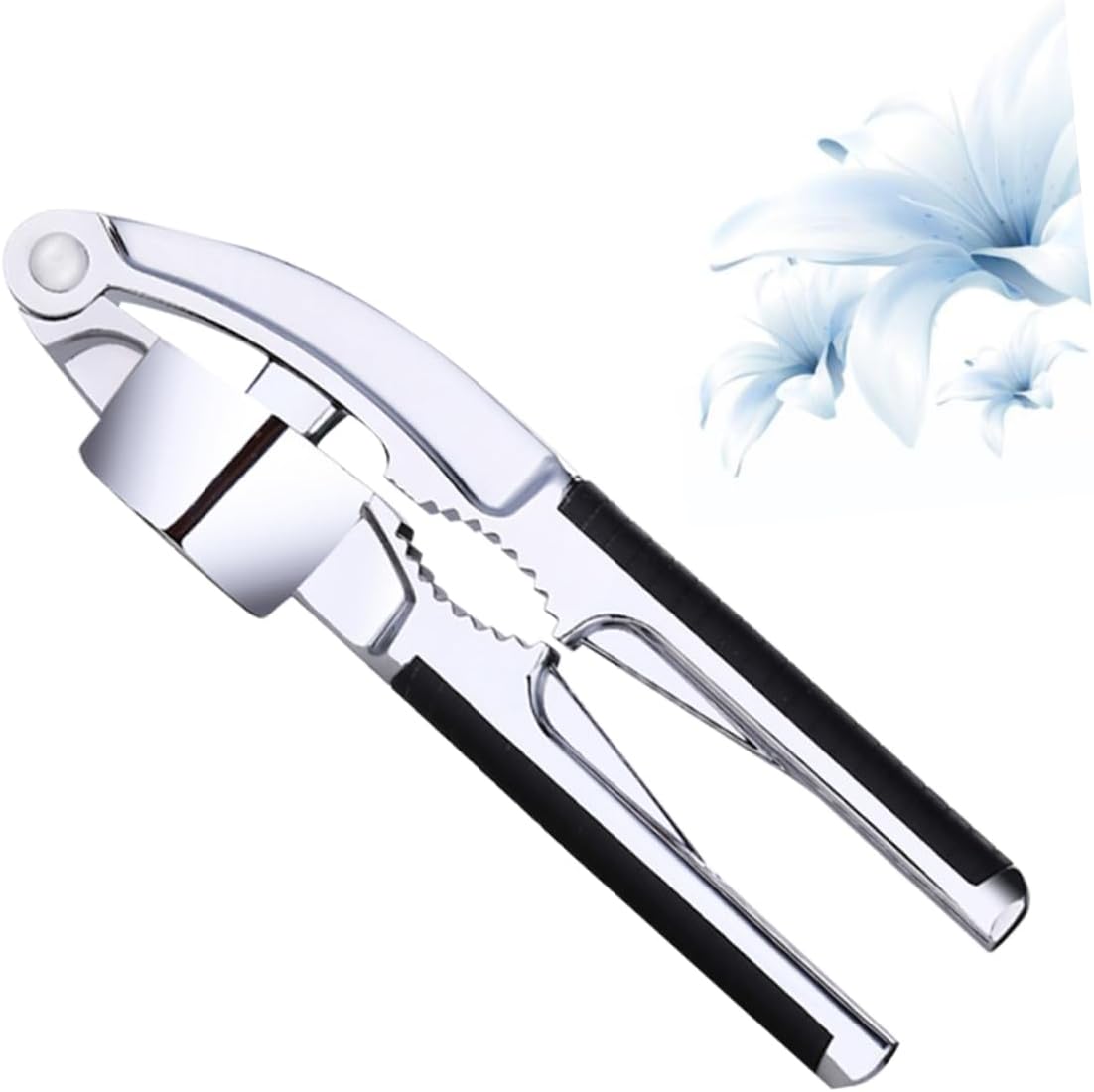 MUCKLILY Stainless Steel Garlic Press Garlic Press Meat Grinder Garlic Mincer Garlic Slicer Nut Alloy Alloy Mincer