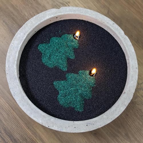 Cera de vela de arena con 20 mechas de alta calidad para centros de mesa elegantes 7