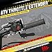 Jerbor Heavy Duty ATV Throttle Handle Extender Bar,ATV Thumb Throttle Control Extender