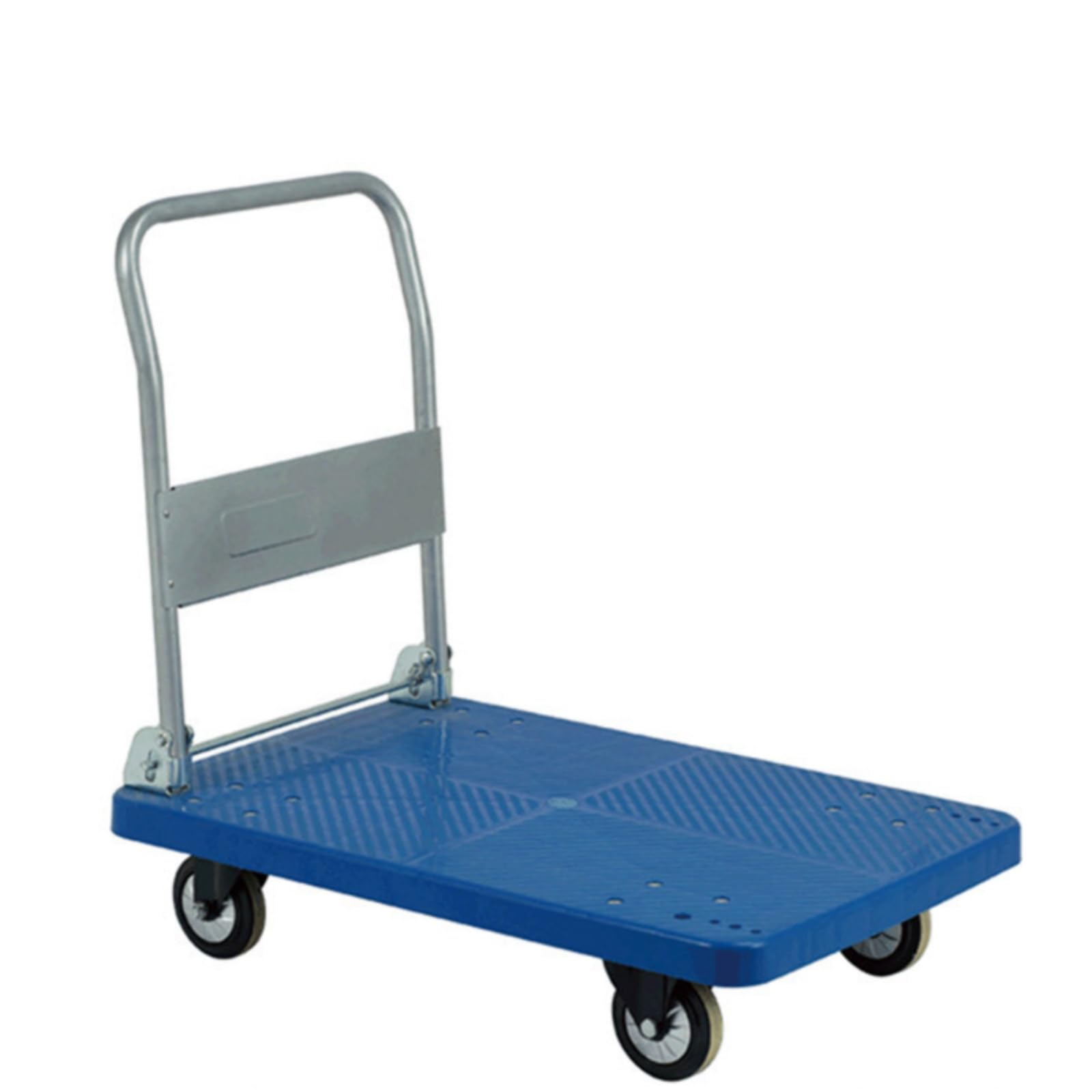 Qianly Carrello Piattaforma Pieghevole Salvaspazio Carrello Pieghevole con Piattaforma Facile da Trasportare per Magazzinieri, Addetti Alle Consegne