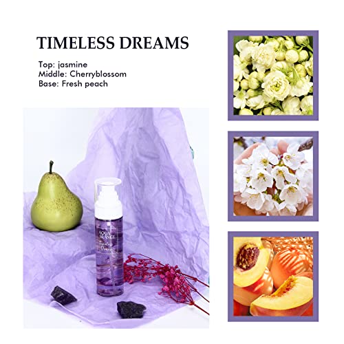 Womens Body Spray, Fragrance Mist Gift Set, Body Spray for Women, Pack of 3, Each 3.4 Fl Oz, Total 10.2 Fl Oz, Dreams - Image 3