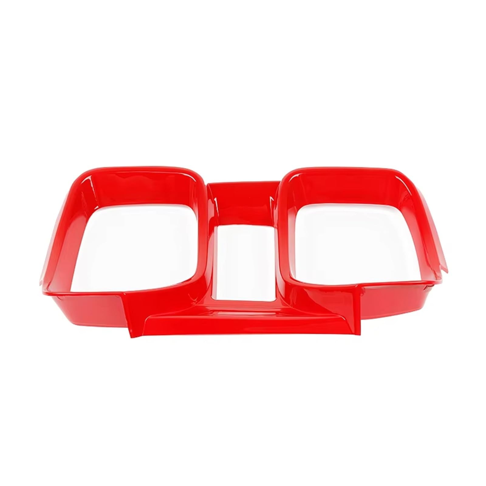 Interior Trim for Chevrolet for Camaro 2010-2015 Interior Mouldings Instrument for Dashboard Decoration Cover Trim Stickers Panel Frame Cover(Red)
