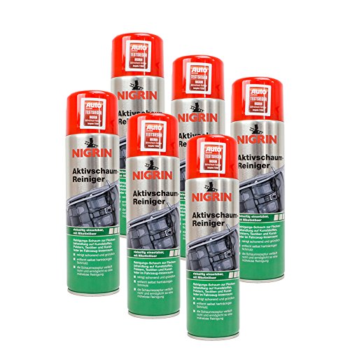 Preisvergleich Produktbild Nigrin 6X 74188 Aktivschaum-Reiniger 500 ml