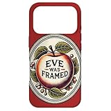 イブは額入りアート 聖書のアダムとイブとリンゴ スマホケース iPhone 17 Pro 用