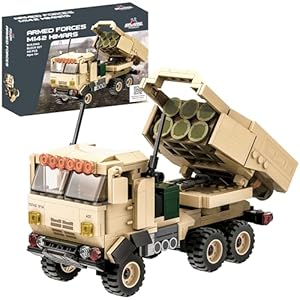 M142 HIMARS Building Block Set – 443 Pcs – Armed Forces, Military Building Toy Set – Toy for Kids 10 to Adult – High Mobility Artillery Rocket System