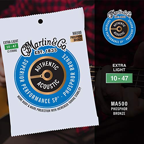 Martin Authentic Acoustic Guitar Strings - Superior Performance #TOP4