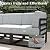 LayinSun Large Aluminum Patio Furniture Set with Fire Pit Table, 11 Pieces Modern Outdoor Conversation Set Sectional Metal Sofa Set with Olefin Cushion
