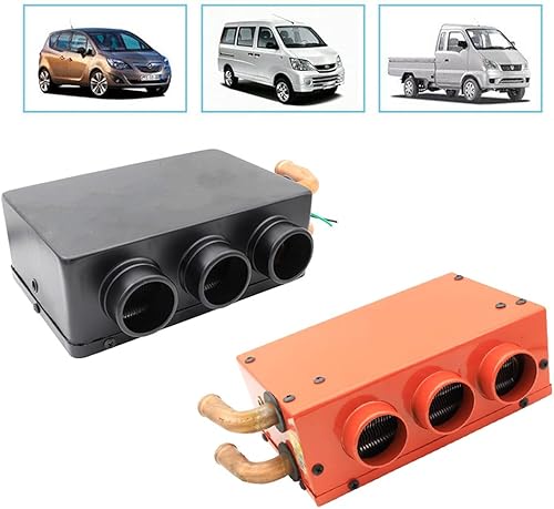 Miniatura 9 de Calentador de coche de 12 V, 50 W, portátil, ventilador descongelador, 3 puertos, descongelador, descongelador, calentador de ventilador de coche,