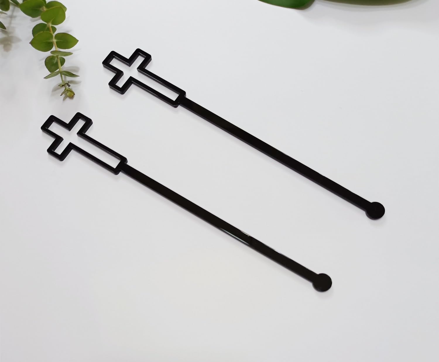 Custom Swizzle Sticks/Drink Stirrers - Script and Grain
