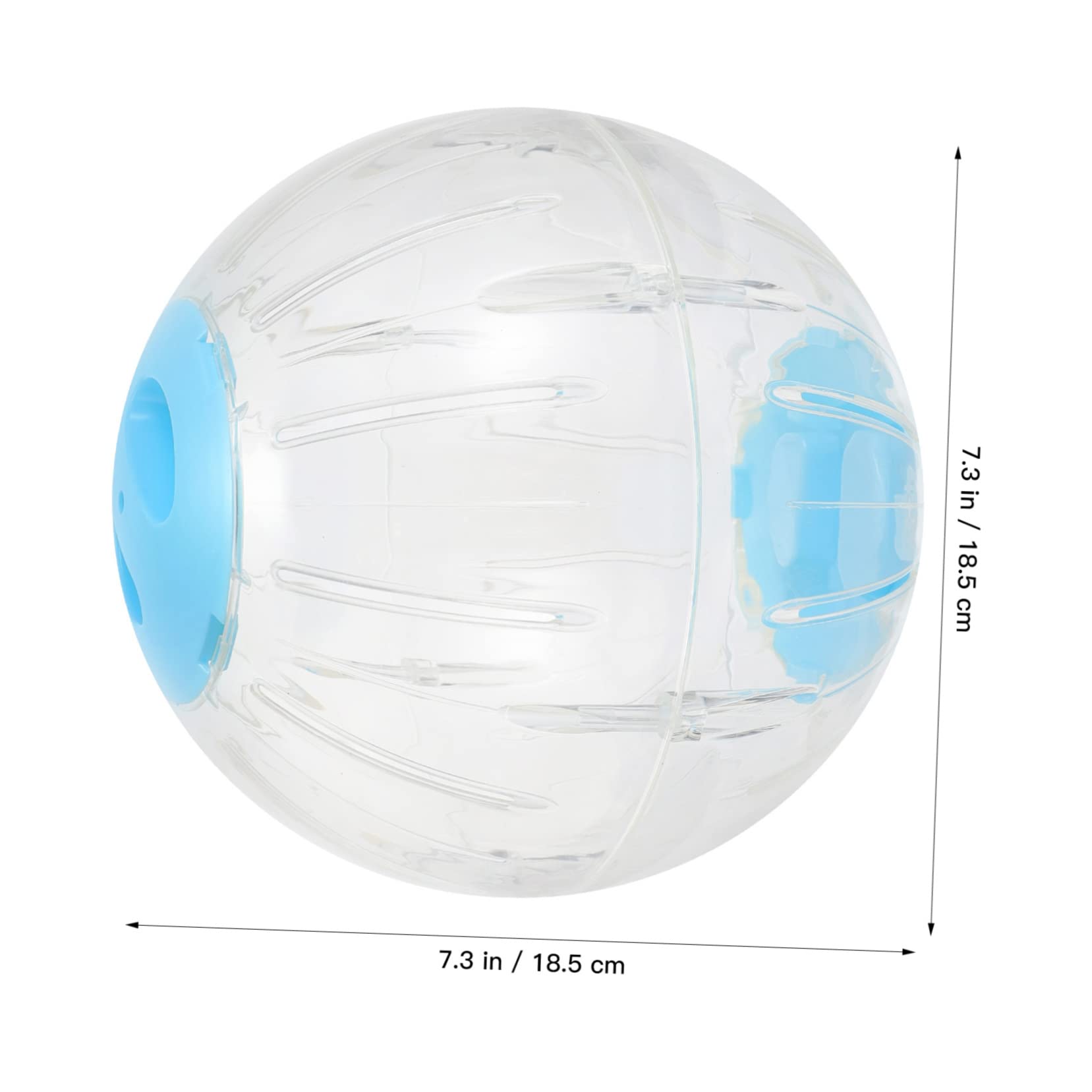 BESTonZON Hamster Laufball Transparente Trainingskugel für Hamster und Sicheres Haustiersportspielzeug für Interaktion und Fitness zu Reinigen Langlebig