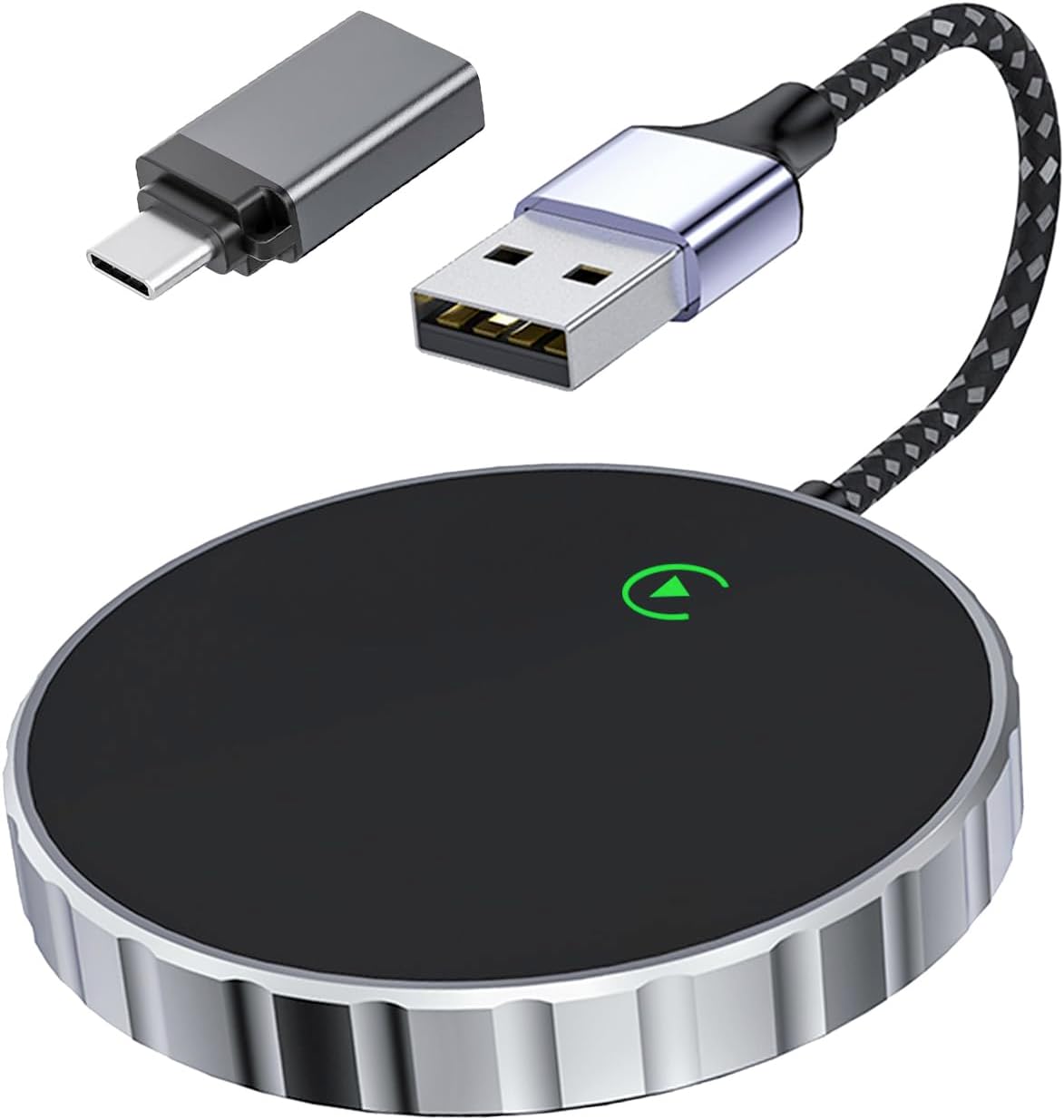 Wireless CarPlay Adapter - 2in1 Für IPhone & Android Auto Plug & Play