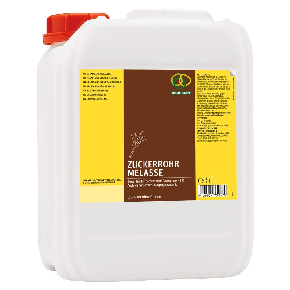 Multikraft Melaza de caña de azúcar 5 litros