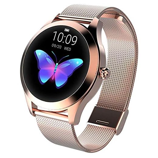 CUIFULI Smartwatches för iPhone iOS Android smartwatch IP68 vattentät fitness tackers bluetooth smart armband sömn puls kalorier monitor aktivitetsarmband för kvinnor lång batteritid