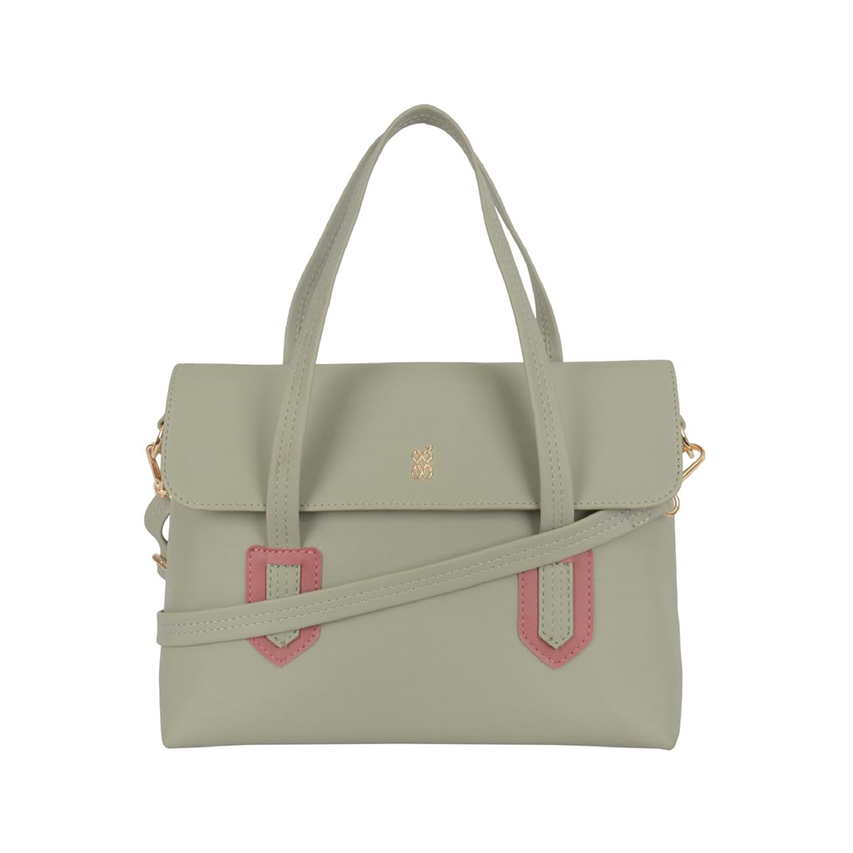 Baggit Women Green Satchel Handbag Small Size | Ladies Stylish Casual Purse Bag (B0CWDLPTJQ) Amazon Price History, Amazon Price Tracker