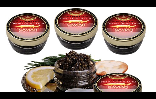 (COMBO OF FOUR) OLMA Osetra Caviar - 1 oz (28g) Glass Jar