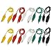 10 Pcs 5-Color Double Ended Alligator Clips Test Lead Jumper Wire 50cm 1.6 Ft