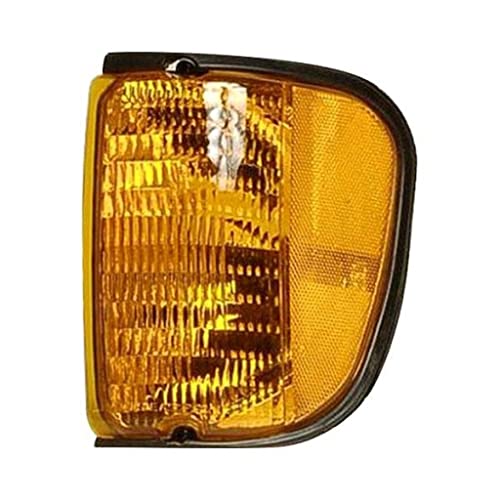 For Ford E-150/E-250 2004 2005 2006 2007 Side Marker Light Driver Side | Amber | Replacement For FO2520176 | 3C2Z13201AA