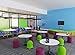 Safco Zenergy Ball Chair, Active Seating, Anti-Burst, Inflatable Chair for Home Office and Classroom, Green Mesh