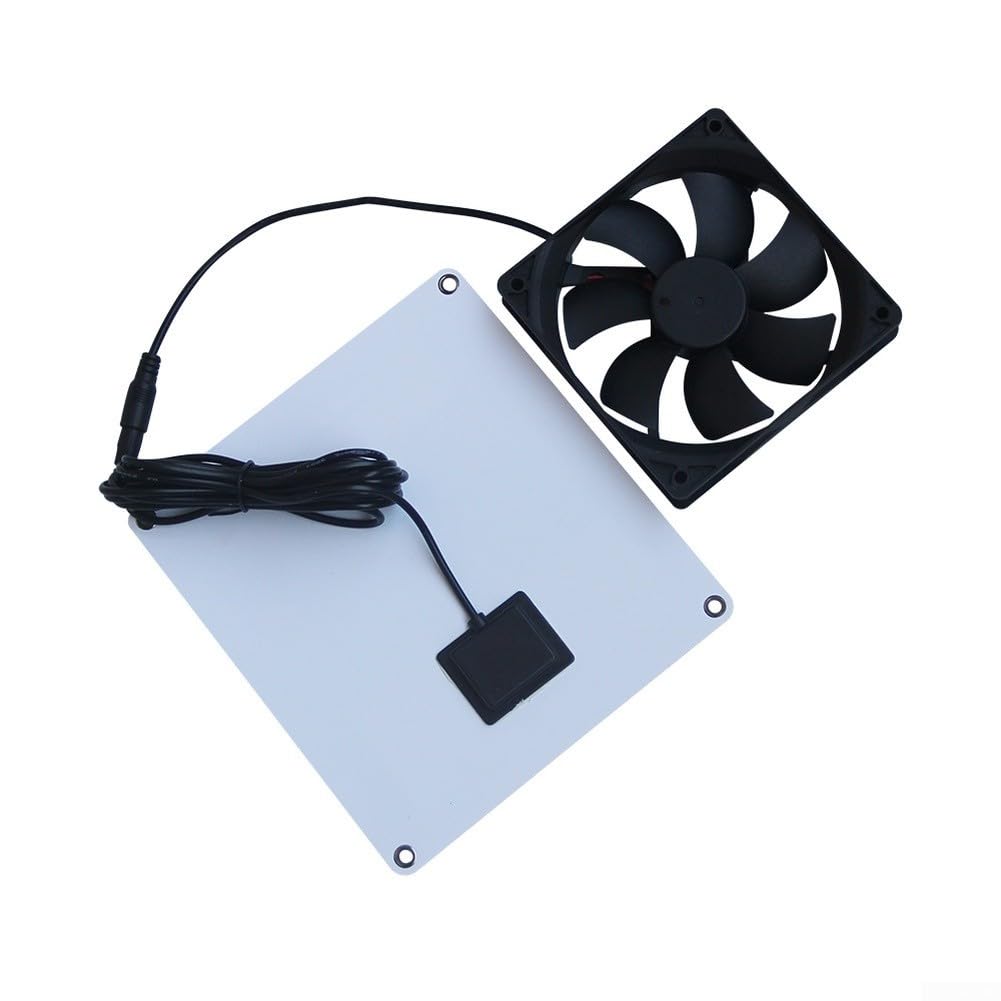 Ventilador de para escape Solar 5W 12V para Gallinero Ventilador