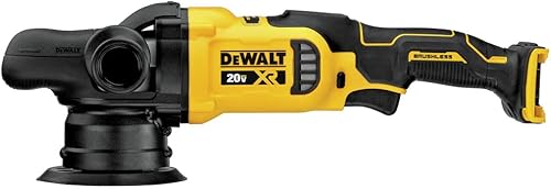 Miniatura 2 de DEWALT Pulidora inalámbrica de 20 V MAX* XR, velocidad variable, órbita aleatoria, 5 pulgadas, solo herramienta (DCM848B)