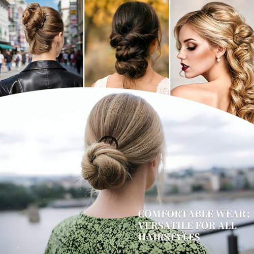 12 peines franceses para cabello, metálicos y decorativos miniatura 5