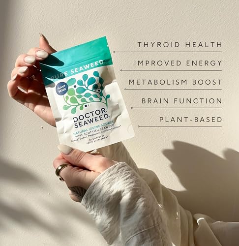 Doctor Seaweed | Pure Seaweed Capsules | 1 Months Supply | 100% Organic Scottish Seaweed | Thyroid Support | Weight Management | Plant Based - Image 3