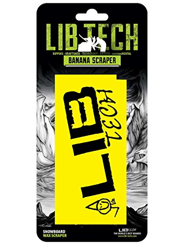Lib Tech Wax Scraper, Yellow