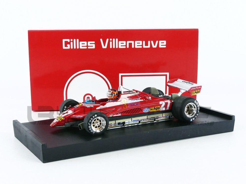 フェラーリ　フィギュア　RACING Amazon | ブルム B フェラーリ 126C2 82ブラジルGP #27 G.Villeneuve